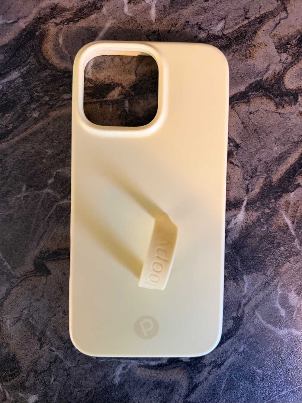 Butter yellow Loopy Case